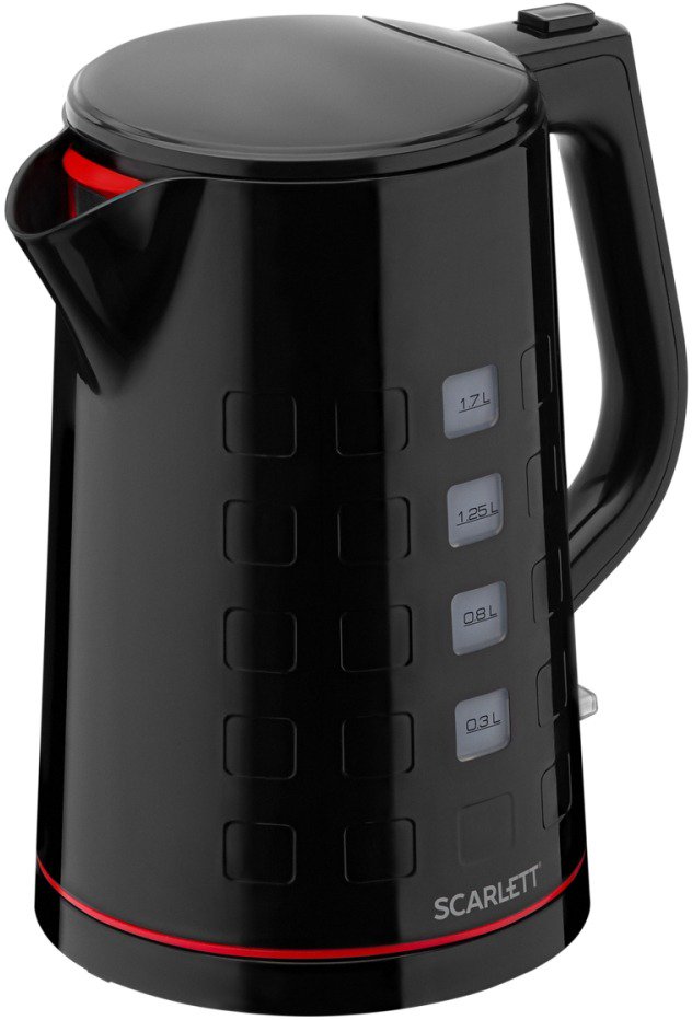 Электрочайник Scarlett SC-EK18P70 черный