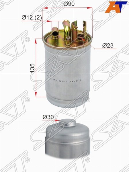 SAT топливный фильтр ST-057127401A купить,NaN