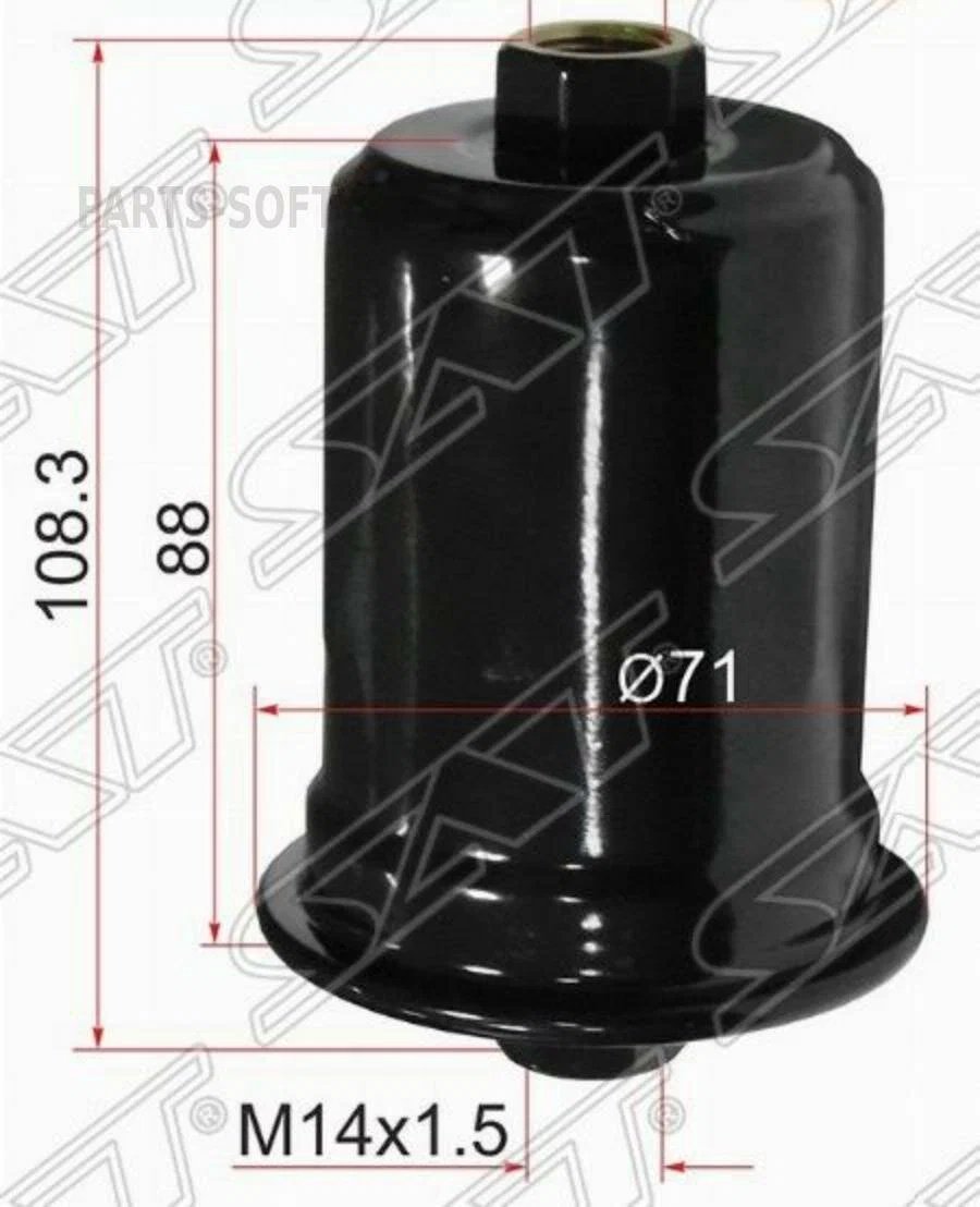 SAT топливный фильтр ST-23300-46050 купить,NaN