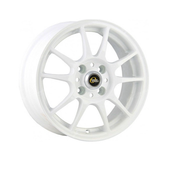 Диски Cross Street CR-07 w 5х114.3 R15х6 СВ66.1 ЕТ43 белые купить,NaN