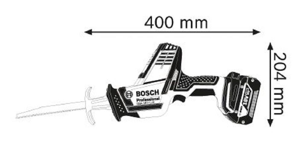 Сабельная пила Bosch GSA 18 V-LI C 06016A5001  купить,126960