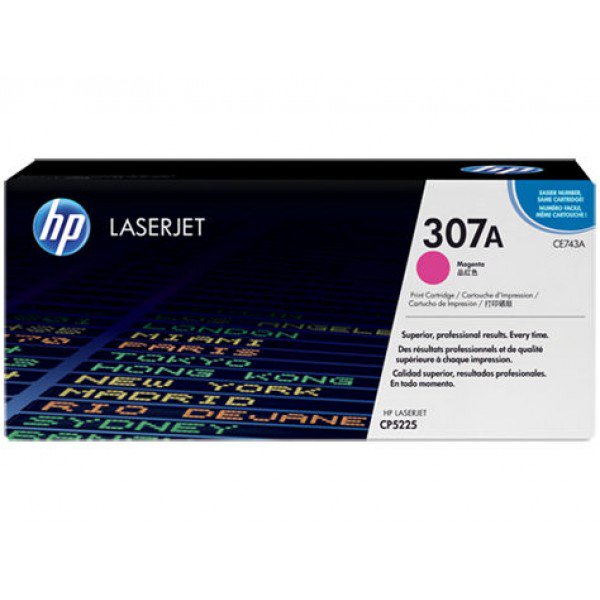 Картридж HP 307A CE743A пурпурный