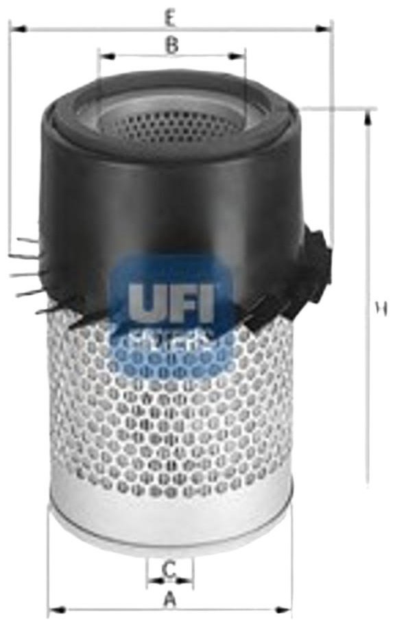 UFI воздушный фильтр 2792000 - ForteMarket UFI воздушный фильтр 2792000 купить,NaN
