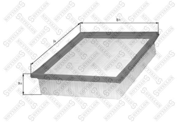 Stellox воздушный фильтр 71-01456-SX купить,NaN