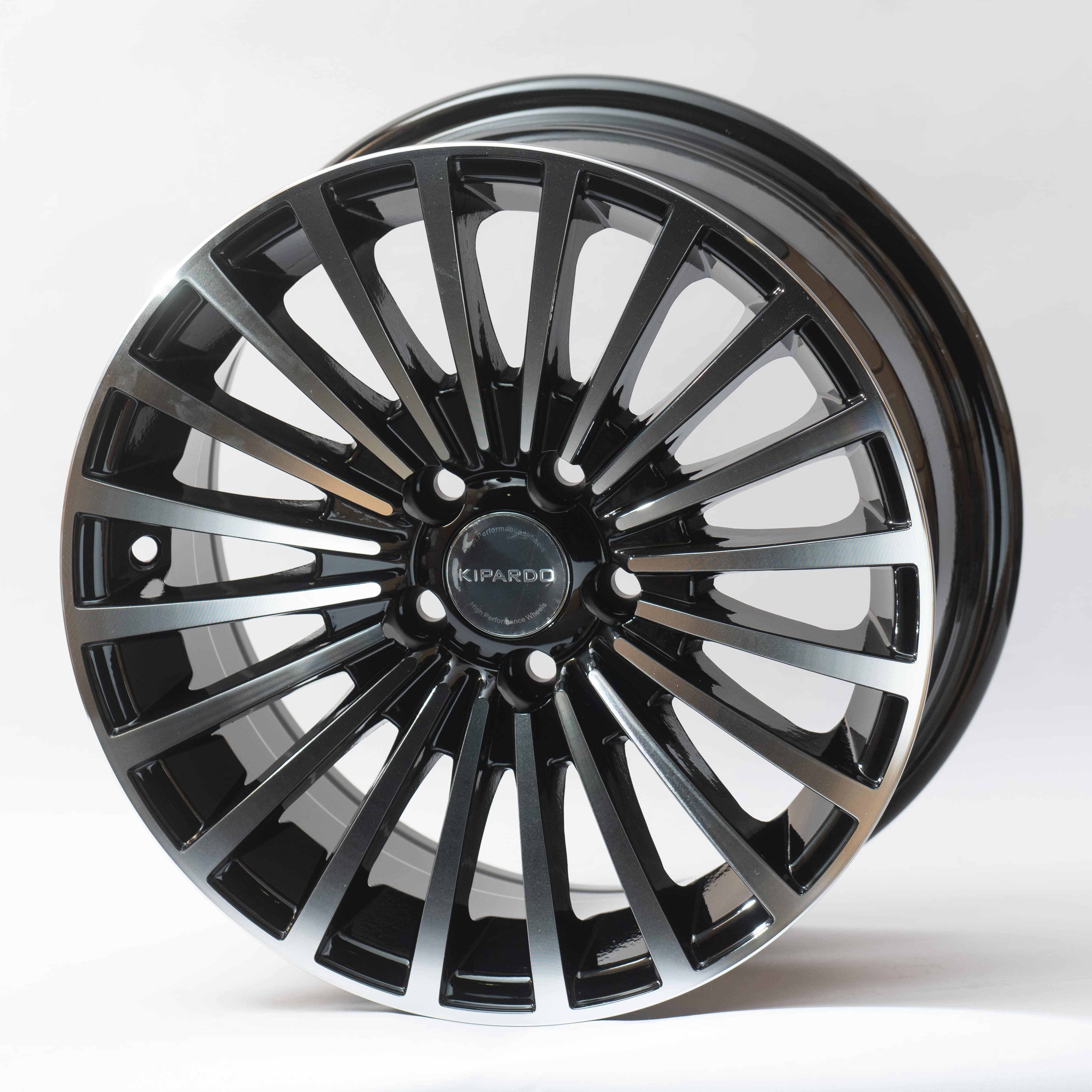Диск Kipardo 741 5х100 R15х7 СВ57,1 ЕТ35 BMF алмазно черный купить,NaN
