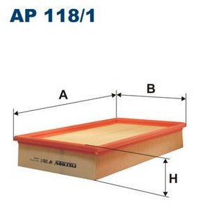 FILTRON Фильтр Воздушный AP1181 купить,NaN