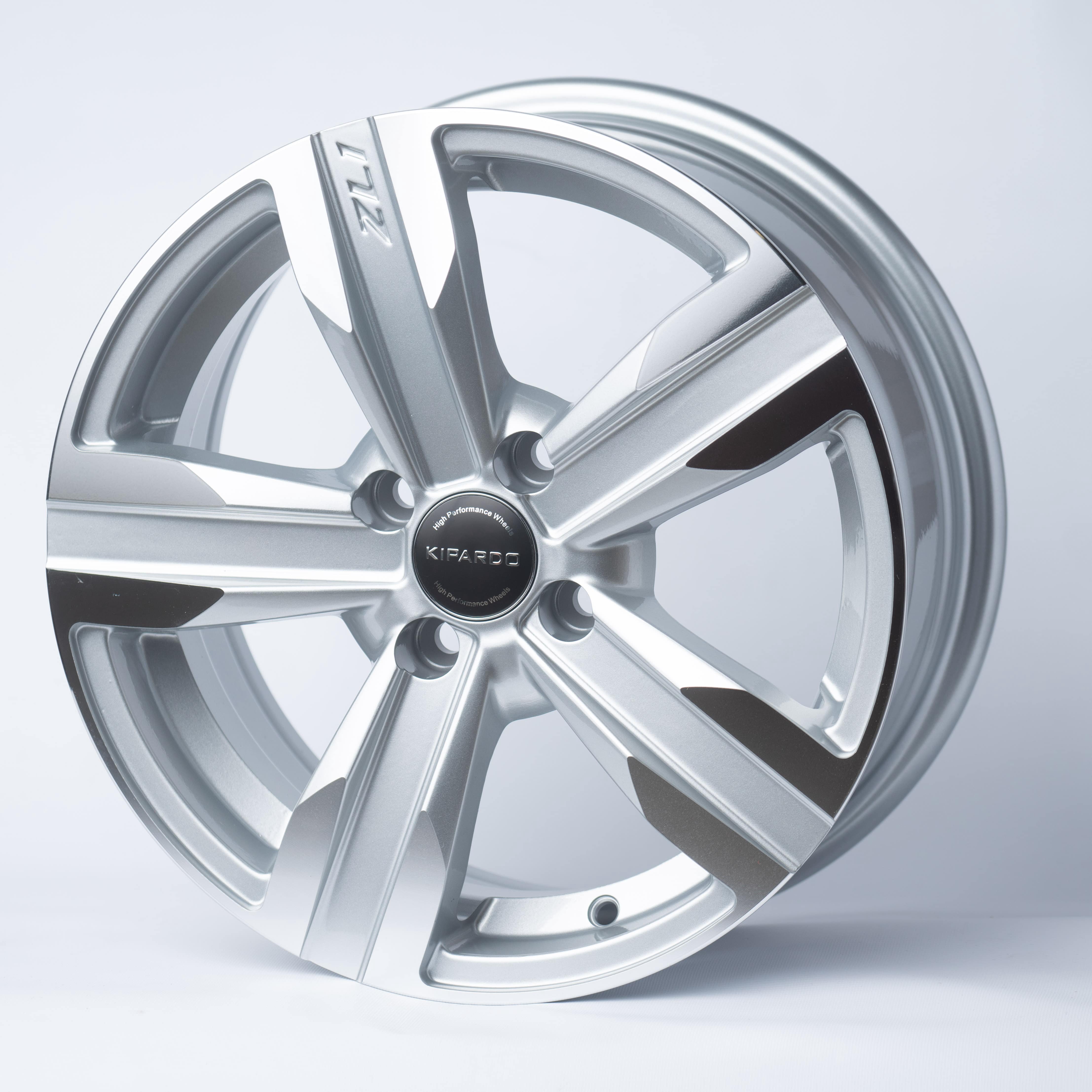 Диск Kipardo VW1077 4х100 R15х6,5 СВ67,1 ЕТ40 SMF серебристый купить,NaN