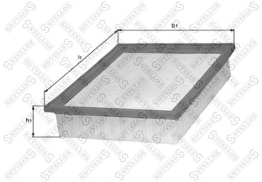 Stellox воздушный фильтр 71-01573-SX купить,NaN