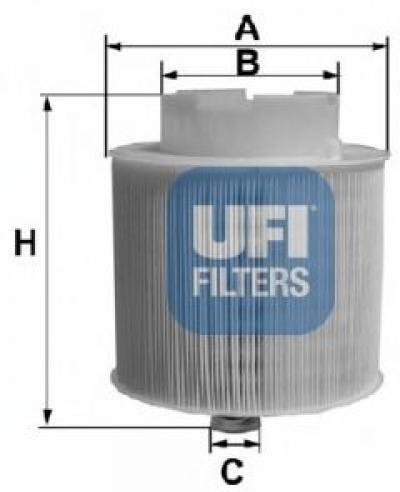 UFI воздушный фильтр Ufi 27.598.00 купить,NaN