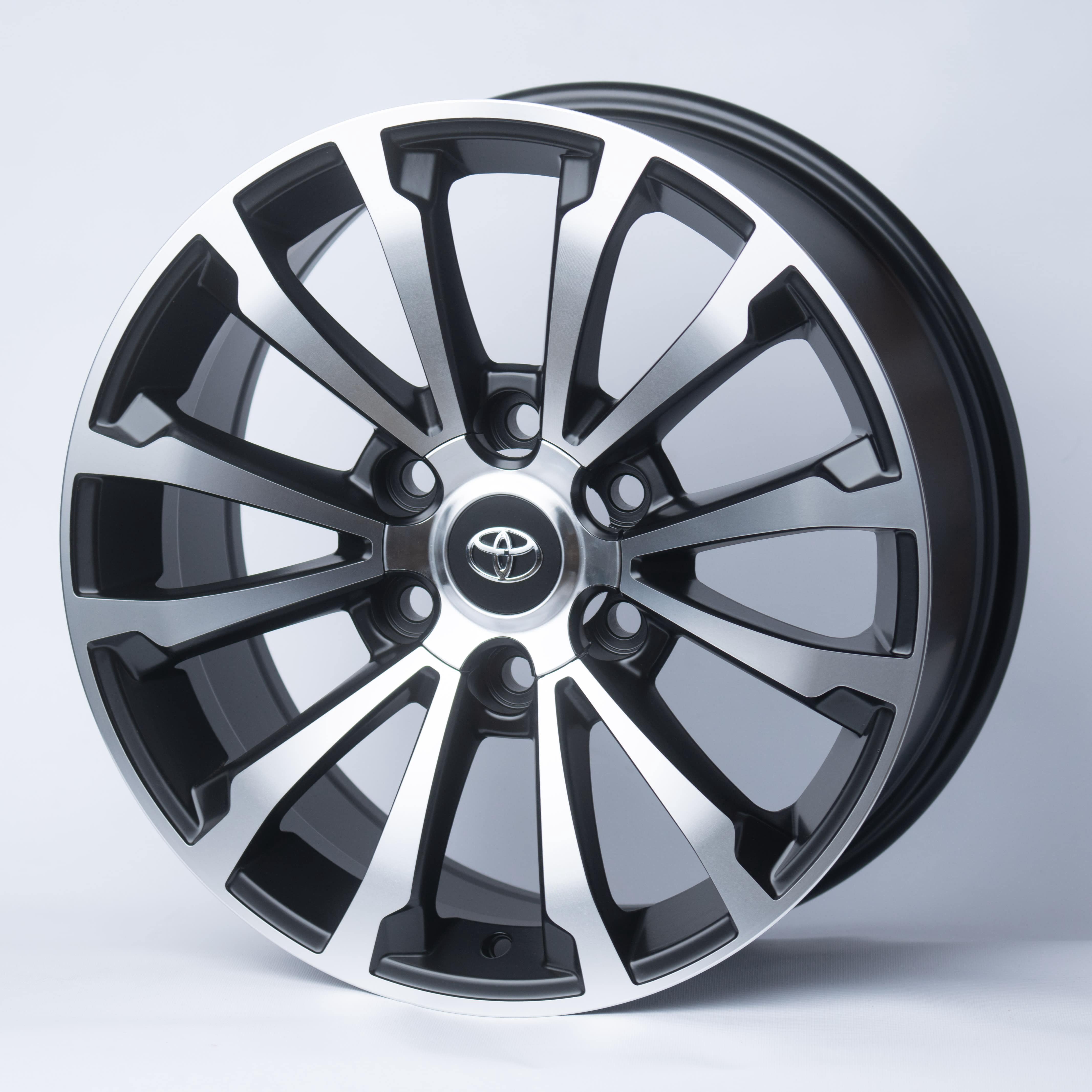 Диск Kipardo TY263 6х139.7 R18х7,5 СВ110,1 ЕТ30 MBMF матово черный купить,NaN