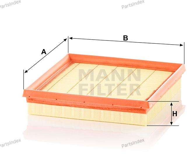 MANN FILTER Фильтр Воздушный C21014 купить,NaN