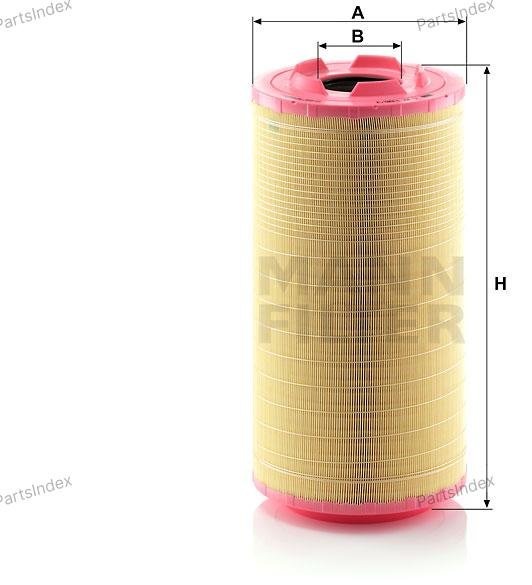 MANN FILTER Фильтр Воздушный C2713203 купить,NaN