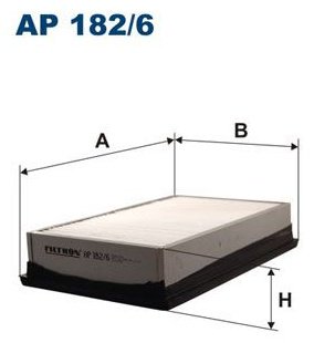 FILTRON Фильтр Воздушный AP1826 купить,NaN