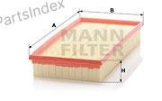 MANN FILTER Фильтр Воздушный C35126 купить,NaN