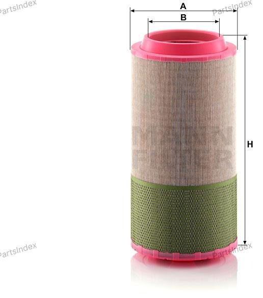 MANN FILTER Фильтр Воздушный C24820 купить,NaN