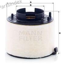 MANN FILTER Фильтр Воздушный C17009 купить,NaN