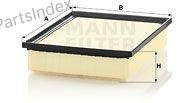 MANN FILTER Фильтр Воздушный C32011 - ForteMarket MANN FILTER Фильтр Воздушный C32011 купить,NaN