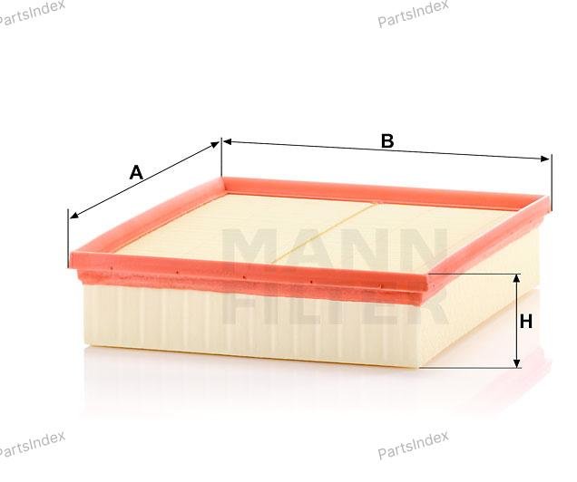 MANN FILTER Фильтр Воздушный C29029 купить,NaN