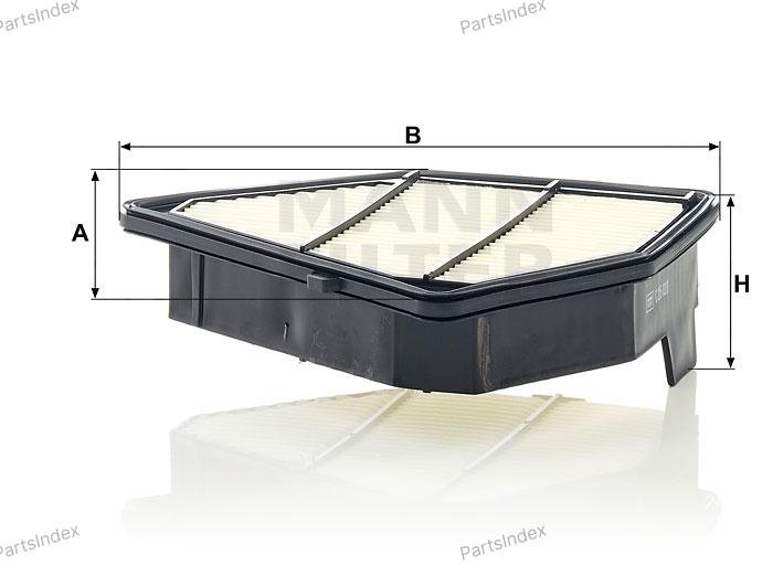 MANN FILTER Фильтр Воздушный C25028 купить,NaN