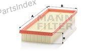 MANN FILTER Фильтр Воздушный C3689 купить,NaN