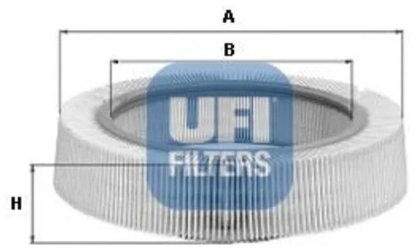 UFI воздушный фильтр 30.974.00 купить,NaN