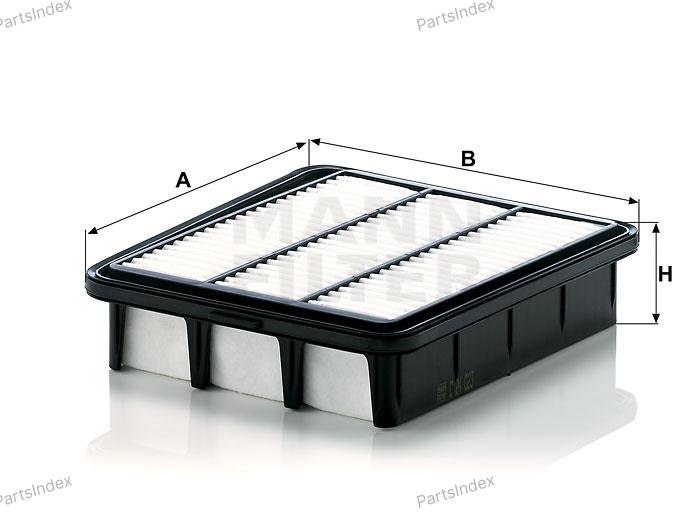 MANN FILTER Фильтр Воздушный C24023 купить,NaN