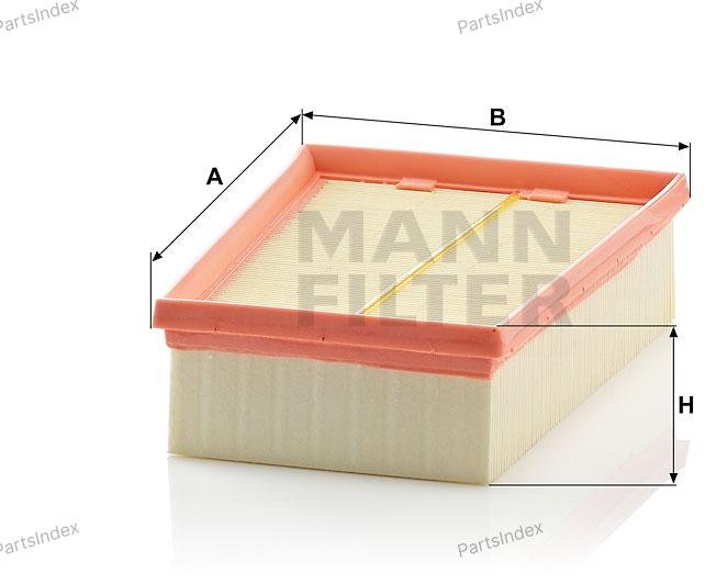 MANN FILTER Фильтр Воздушный C24332 купить,NaN