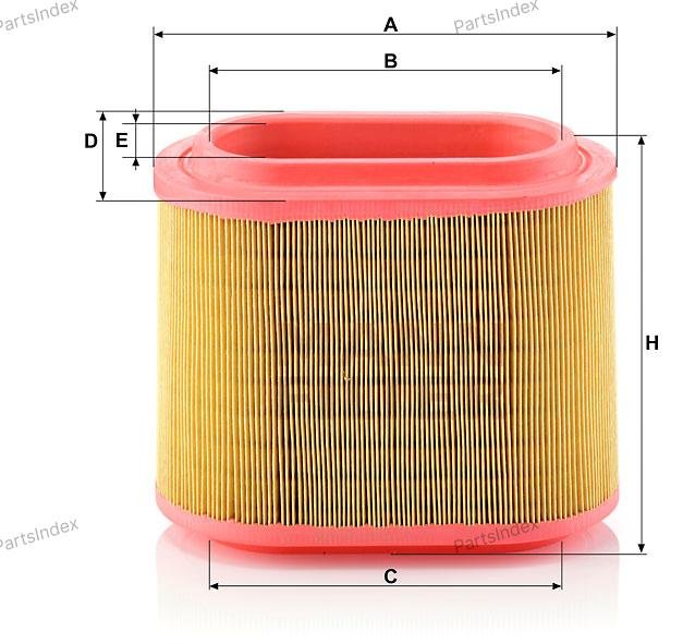 MANN FILTER Фильтр Воздушный C24196 - ForteMarket MANN FILTER Фильтр Воздушный C24196 купить,NaN