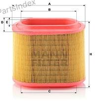 MANN FILTER Фильтр Воздушный C24196 - ForteMarket MANN FILTER Фильтр Воздушный C24196 купить,NaN