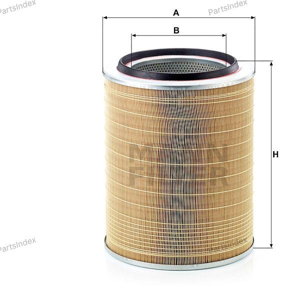 MANN FILTER Фильтр Воздушный C307031 купить,NaN