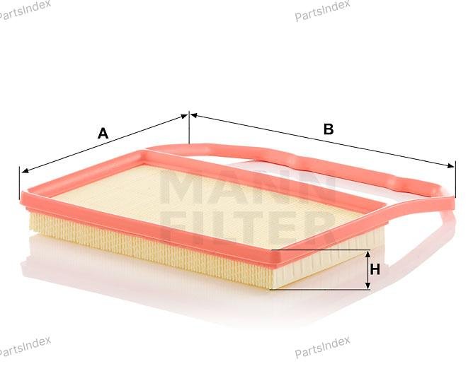 MANN FILTER Фильтр Воздушный C31031 купить,NaN