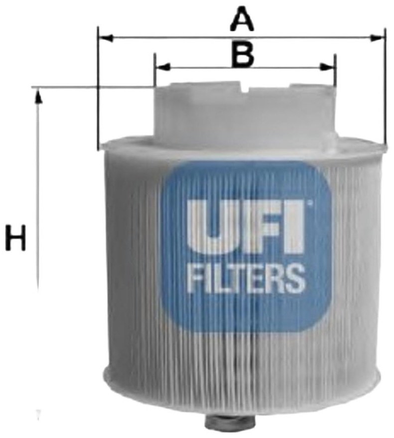 UFI воздушный фильтр 2759800 купить,NaN
