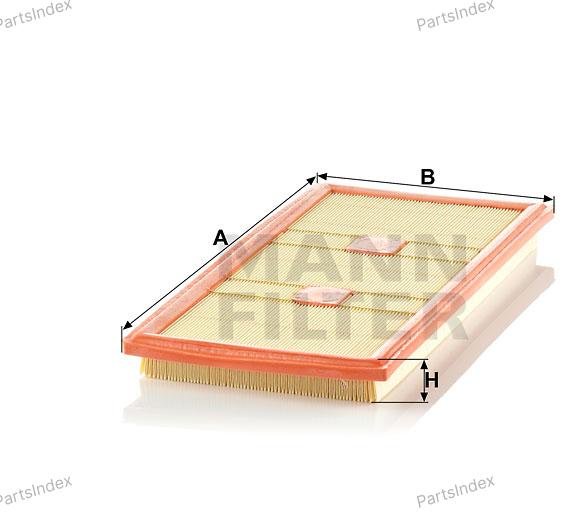 MANN FILTER Фильтр Воздушный C43139 купить,NaN