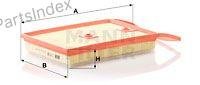 MANN FILTER Фильтр Воздушный C35011 купить,8700