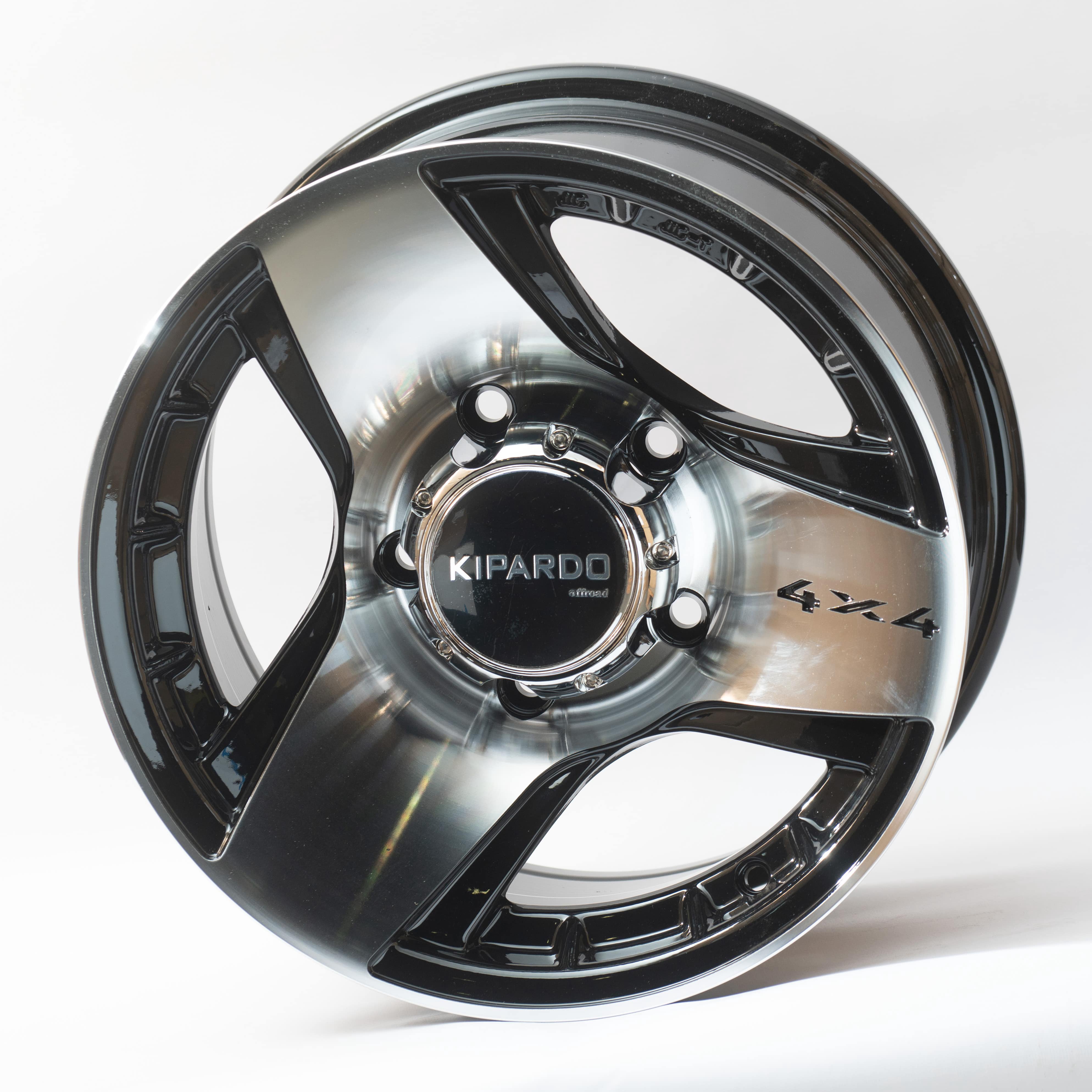 Диск Kipardo 551 5х139.7 R15х7 СВ108,5 ЕТ0 B-MF алмазно черный купить,NaN