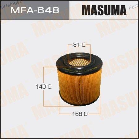 MASUMA Фильтр Воздушный MFA648