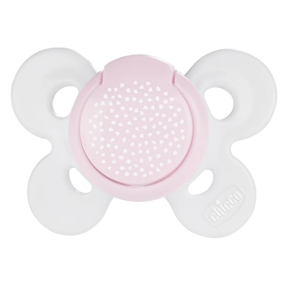 Пустышка Chicco Comfort Girl 0м+ 2 шт розовая купить,0
