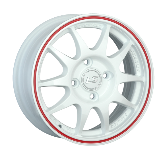 Диск LS 204 5х100 R15х6,5 СВ57,1 ЕТ38 WRL белый купить,NaN