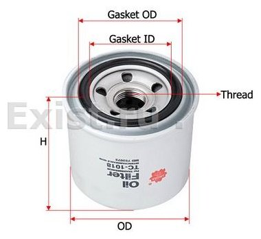 Sakura масляный фильтр TC-1018 купить,NaN