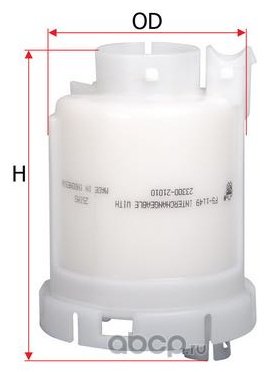 Sakura топливный фильтр FS-1149 купить,NaN