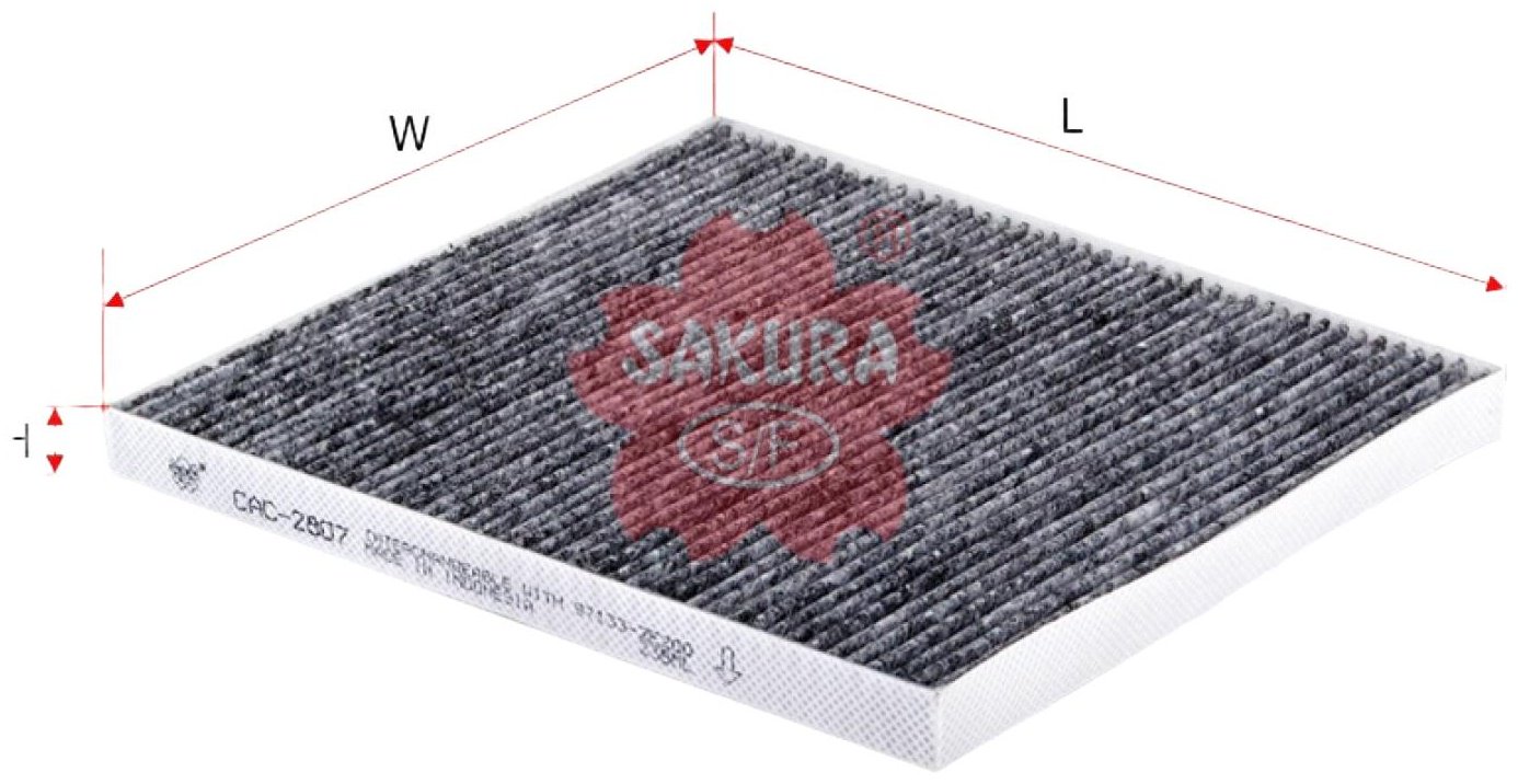 Sakura салонный фильтр CAC2807 купить,NaN