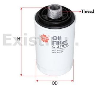 SAKURA масляный фильтр C-31070 купить,NaN