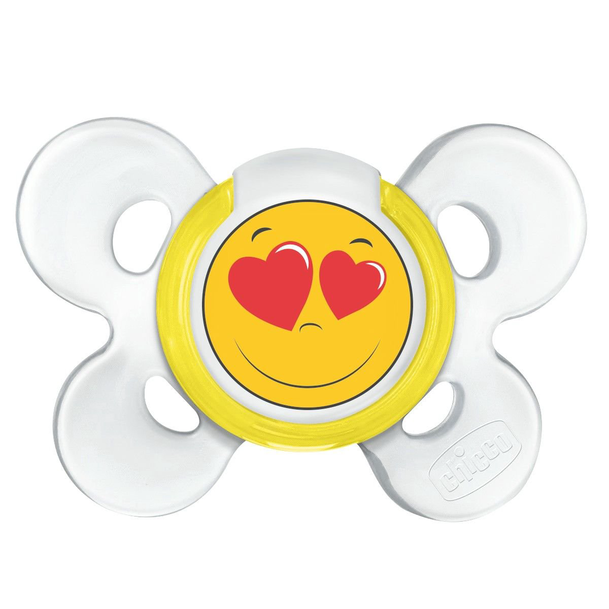 Пустышка Chicco Comfort Smile 00074911310000 0-6м белая купить,NaN
