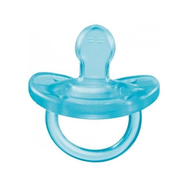 Пустышка Chicco Physio Soft 00002711210000 0+ голубая  купить,NaN