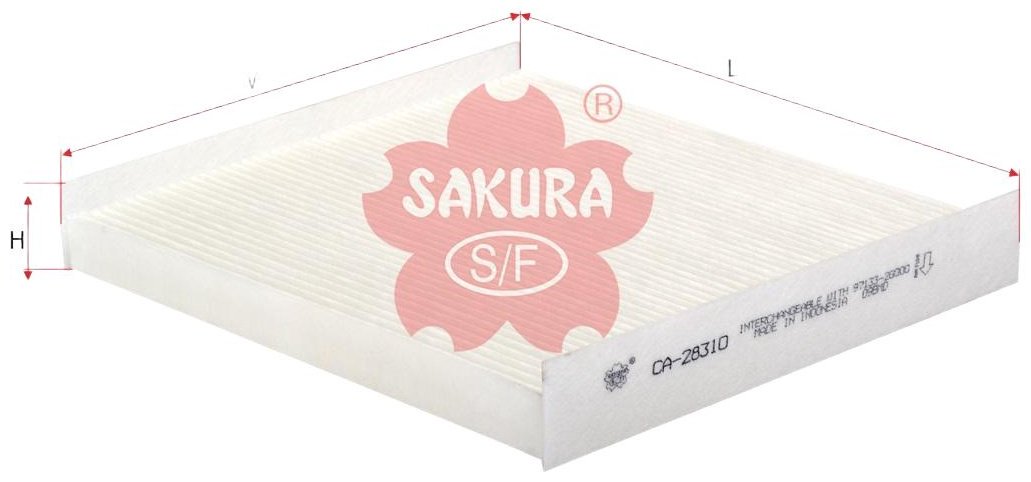 Sakura салонный фильтр CA28310 купить,NaN