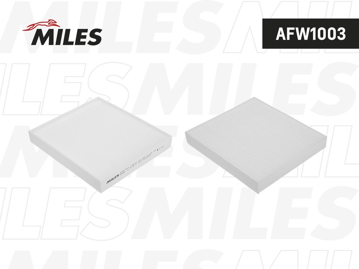 MILES салонный фильтр AFW1003 купить,NaN