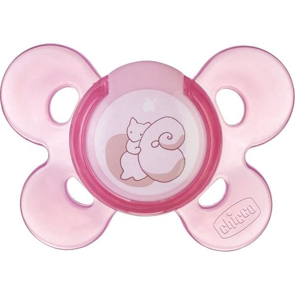 Пустышка Chicco Comfort Soother 00074911110000 0+ розовая купить,NaN