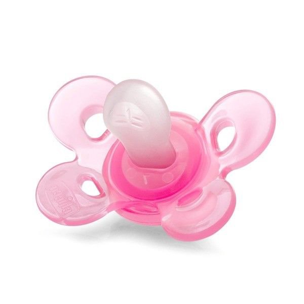 Пустышка Chicco Comfort Soother 00074911110000 0+ розовая купить,0