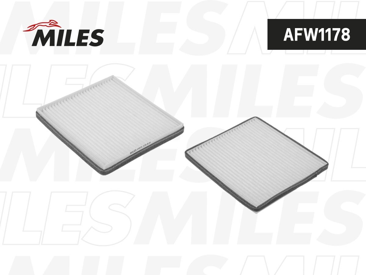 MILES салонный фильтр AFW1178 - ForteMarket MILES салонный фильтр AFW1178 купить,NaN