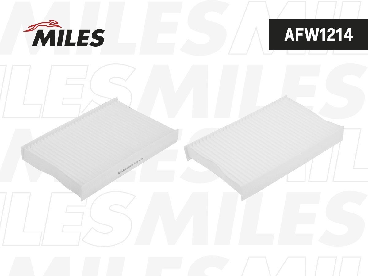 MILES салонный фильтр AFW1214 купить,NaN